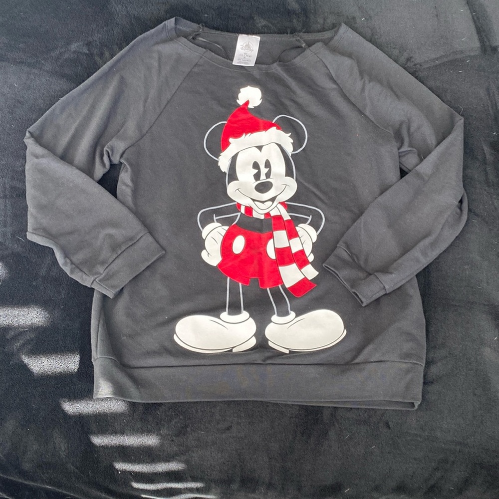 Disney Santa Mickey Light sweatshirt